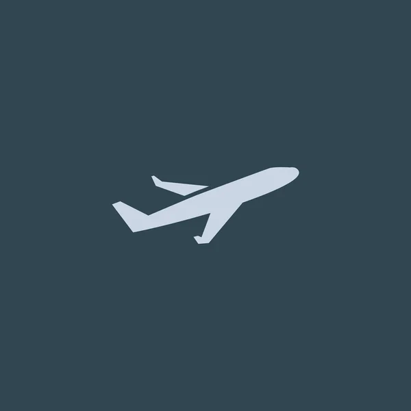 Icono web aeronave — Vector de stock