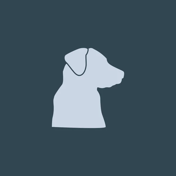 Dog web icon — Stock Vector