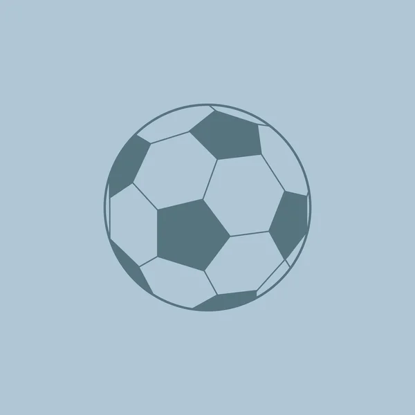 Fußball-Ikone — Stockvektor