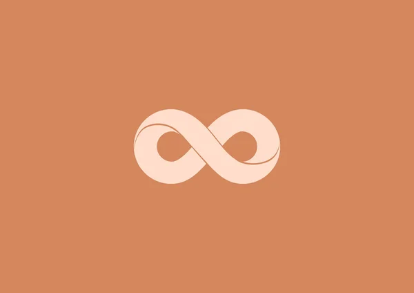 Icono de signo infinito — Vector de stock