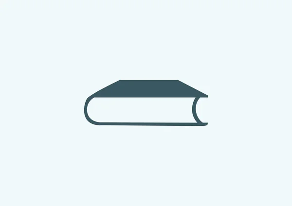 Libro icono web — Vector de stock