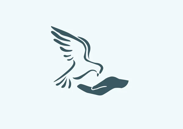 비둘기 웹 아이콘 — 스톡 벡터