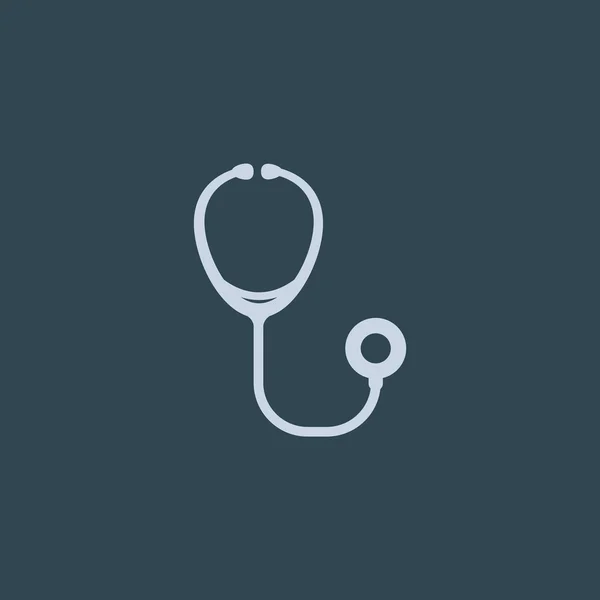 Stethoscope web icon — Stock Vector