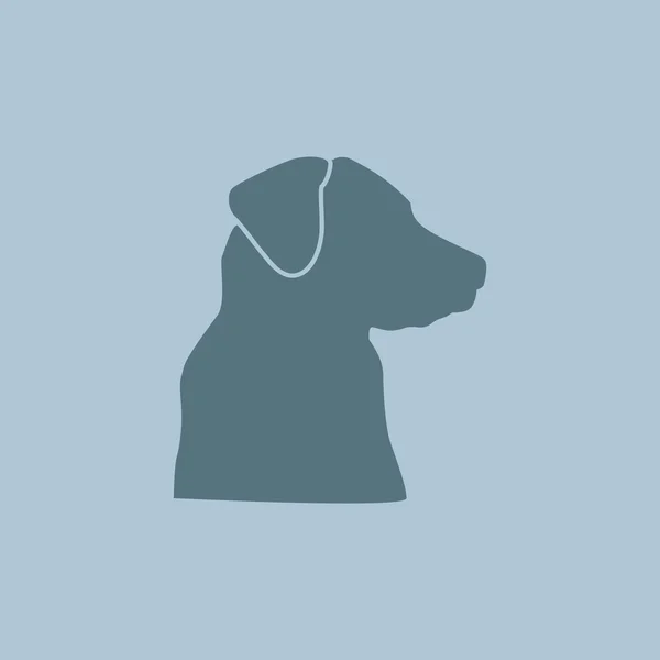 Hund web Icon — Stock vektor