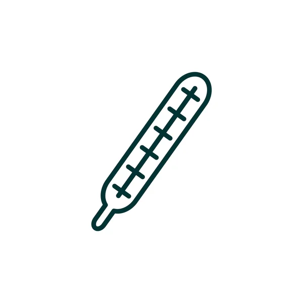 Icono del termómetro médico — Archivo Imágenes Vectoriales