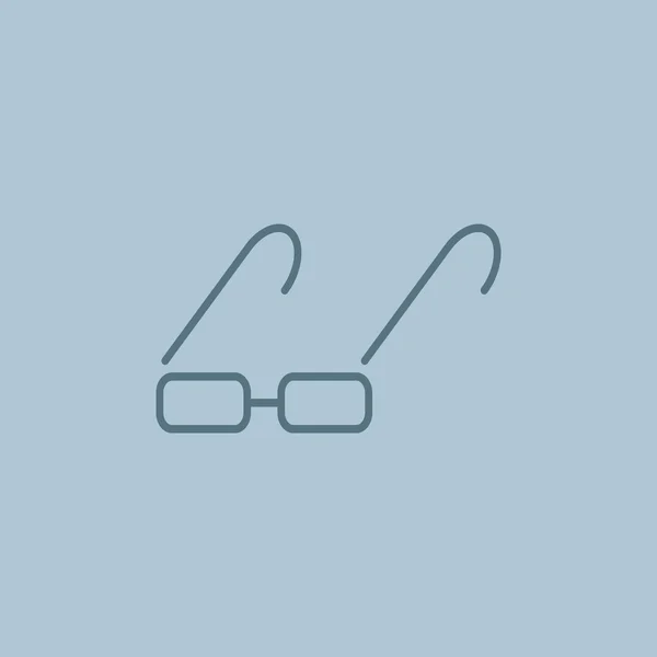 Ikony WWW okulary — Wektor stockowy