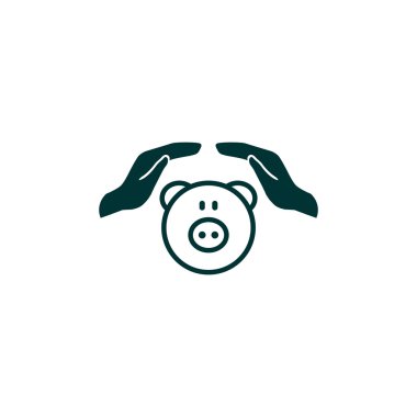 El simgesi ile Piggy banka