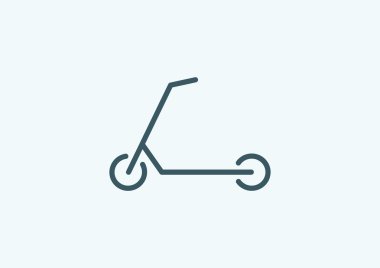 Scooter için çocuk simgesi