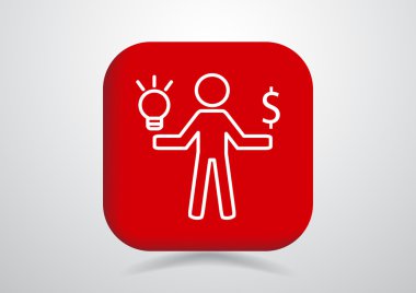 Adam ve ışık işareti fikirler