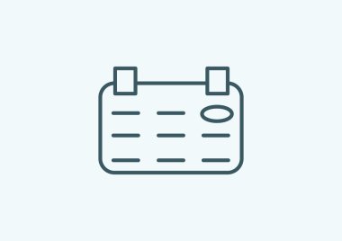 Web takvim simgesini