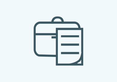 Basit Evrak Çantası'nı web simgesi