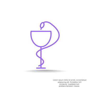 Yılan ve Kupası eczane simgesiyle