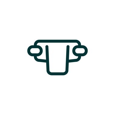 Basit bebek bezi web simgesi