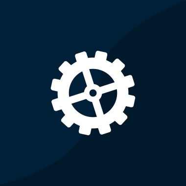 Tek yönlü dişli basit simgesini