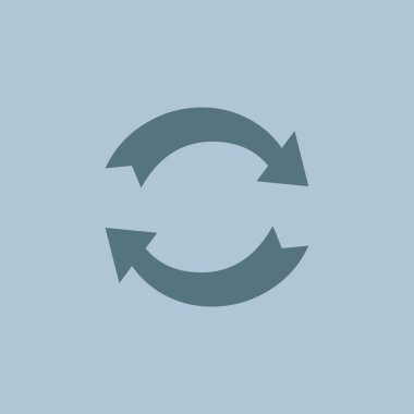 Oklar web simgesi olan daire