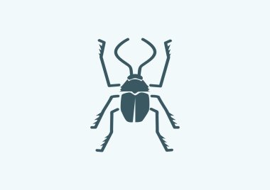 Anahat böceği böcek simgesiyle