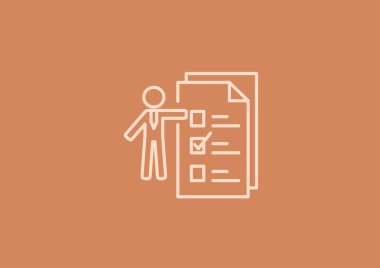 İnsan ile web simgesi listelemek için