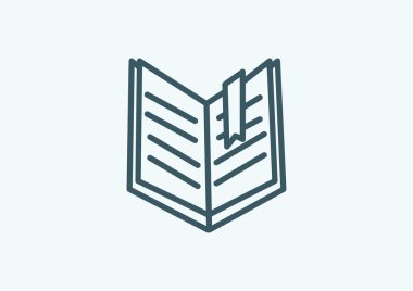 Açık kitap web simgesi