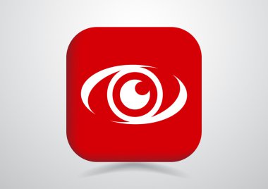 Göz düğme simgesi