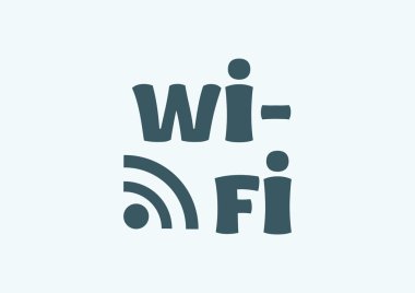 Wi-fi web simgesi