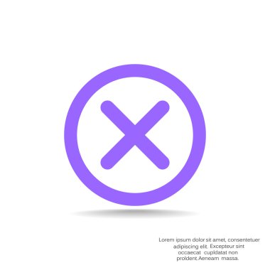 Sembol basit web simgesini Kaldır