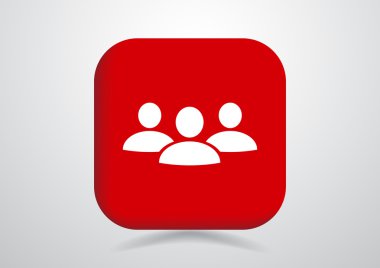 Grup insanların web simgesi