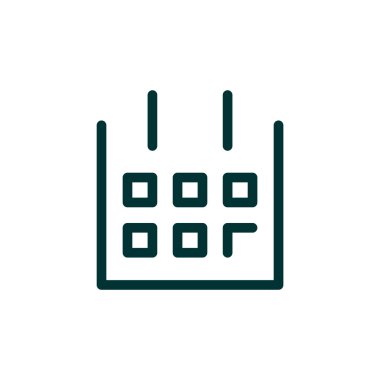 Web takvim simgesini