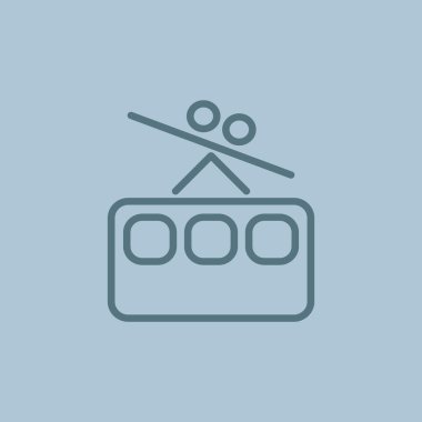 Füniküler demiryolu simgesi