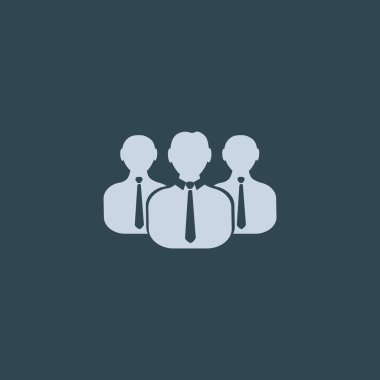 Grup insanlar basit web simgesi