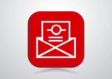 düz e-posta simgesi