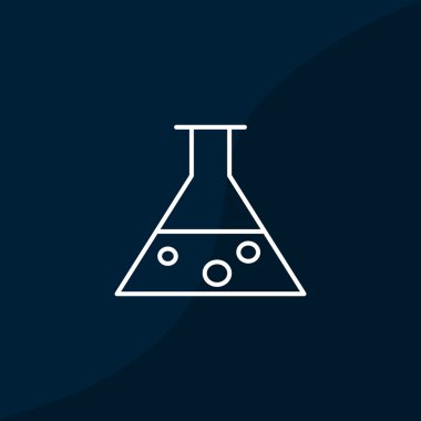 bir şişesi içinde kimyasal reaksiyon