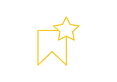 Yıldız etiket web simgesi