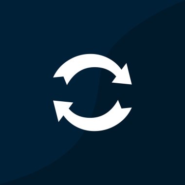 Oklar web simgesi olan daire