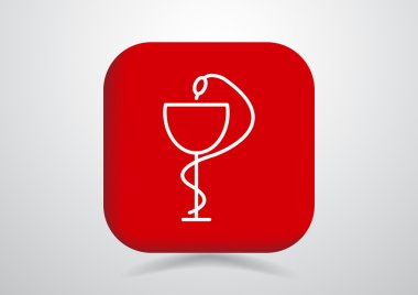 Yılan ve Kupası eczane simgesiyle