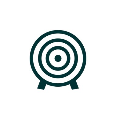 Yuvarlak hedef web simgesi