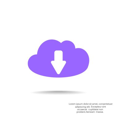 bulut dosyayı web simgesi