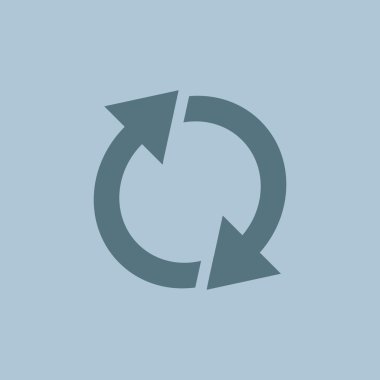 Oklar web simgesi olan daire