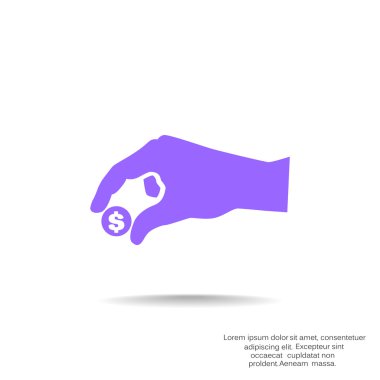 Elinde para web simgesi