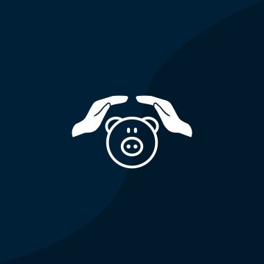 El simgesi ile Piggy banka