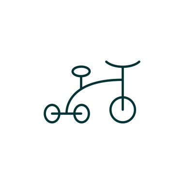 üç tekerlekli bisiklet web simgesi