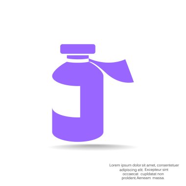 Tıp şişe web simgesi