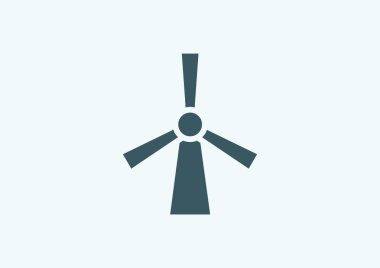 Rüzgar jeneratör web simgesi
