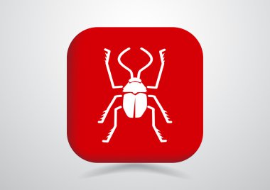 Anahat böceği böcek simgesiyle