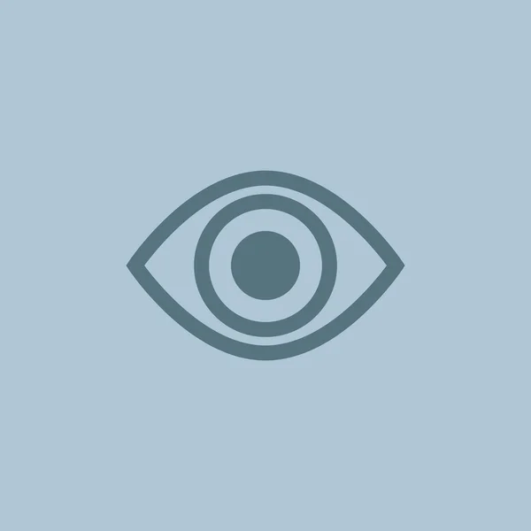 Auge-Netz-Symbol — Stockvektor