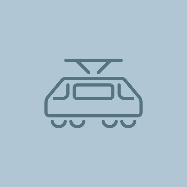 Піктограма веб трамвай — стоковий вектор