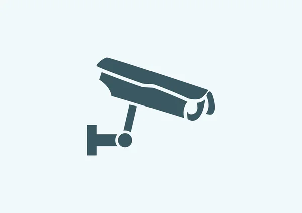 Signo CCTV icono web — Archivo Imágenes Vectoriales