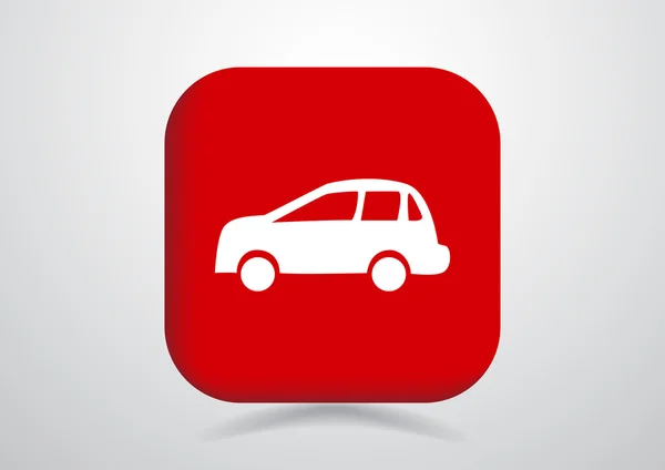 Car Insurance web icon — Stock Vector