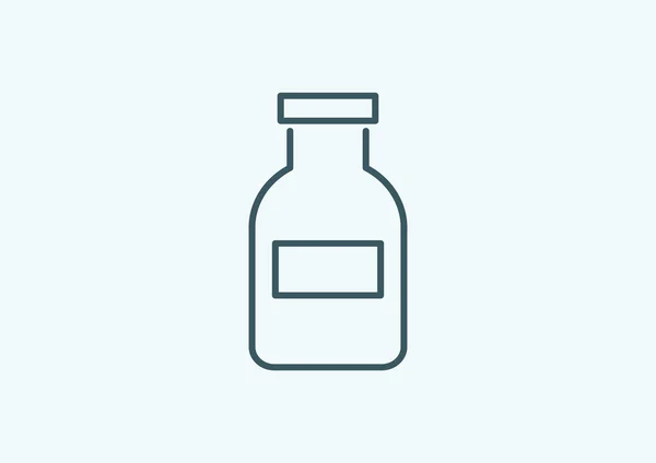 Значок лекарственной бутылки — стоковый вектор
