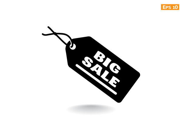 big sale label 