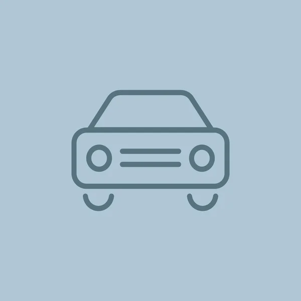 Ícone web do carro — Vetor de Stock